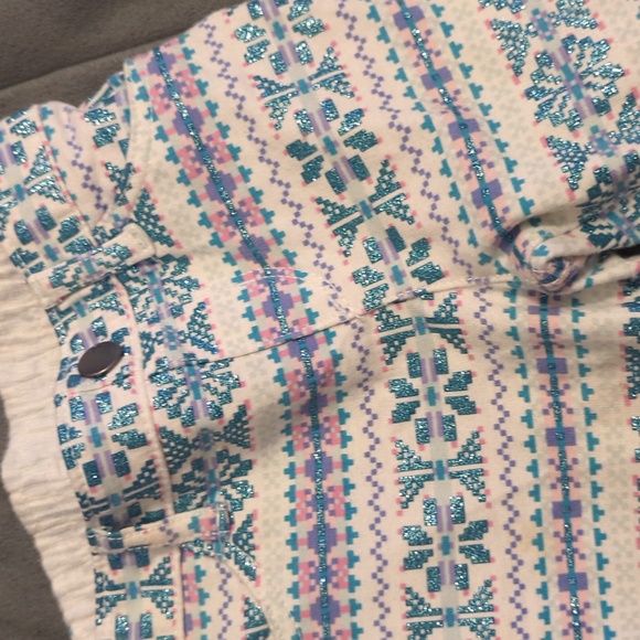 Girls adorable! Snowflake jegging - Picture 2 of 5